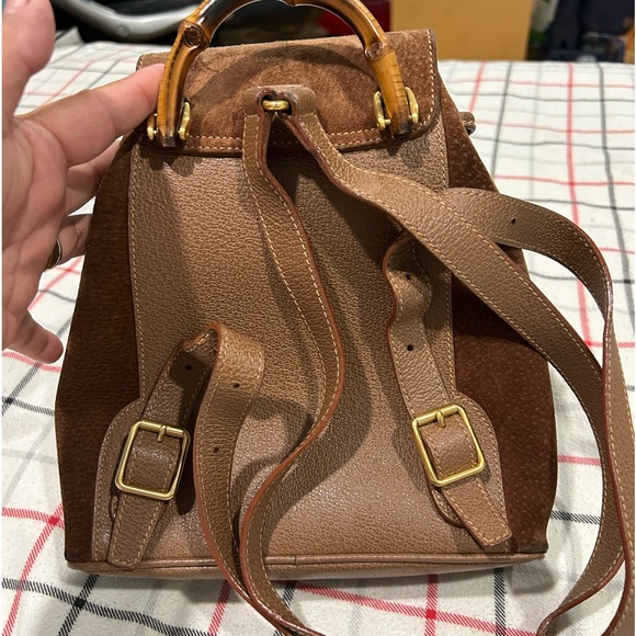 Authentic vintage Gucci backpack with dustbag. Please pictures for code - Picture 2 of 7